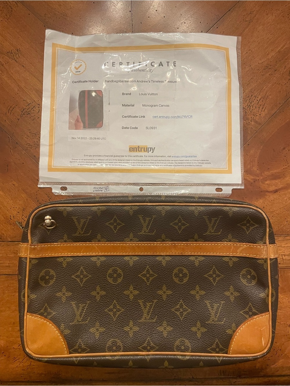 Louis Vuitton Brown Monogram Canvas Women’s Bag Firm Price Since Markdown